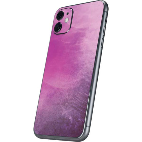 Purple Space Marble iPhone 11 Skin