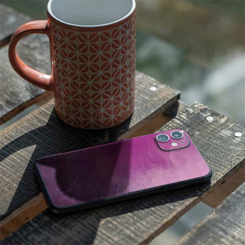 Purple Space Marble iPhone 11 Skin