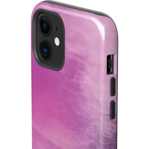 Purple Space Marble iPhone 12 Impact Case