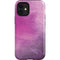 Purple Space Marble iPhone 12 Mini Impact Case