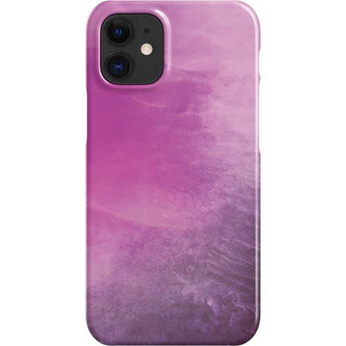Purple Space Marble iPhone 12 Mini Lite Case