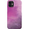 Purple Space Marble iPhone 12 Mini Lite Case