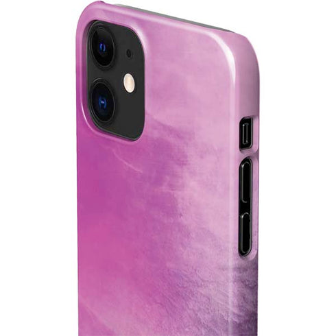 Purple Space Marble iPhone 12 Mini Lite Case