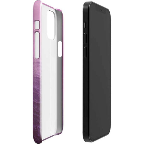 Purple Space Marble iPhone 12 Mini Lite Case