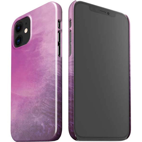 Purple Space Marble iPhone 12 Mini Lite Case