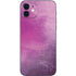 Purple Space Marble iPhone 12 Mini Skin