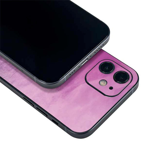 Purple Space Marble iPhone 12 Mini Skin