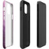 Purple Space Marble iPhone 12 Pro Max Impact Case
