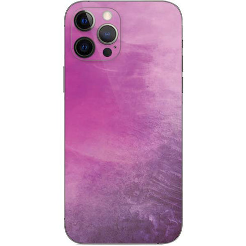 Purple Space Marble iPhone 12 Pro Skin
