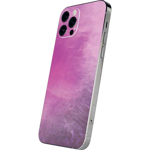 Purple Space Marble iPhone 12 Pro Skin