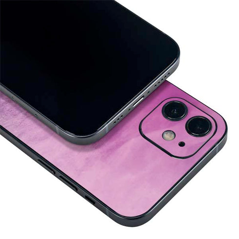 Purple Space Marble iPhone 12 Skin