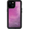 Purple Space Marble iPhone 13 Mini Waterproof Case