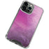 Purple Space Marble iPhone 13 Pro Clear Case