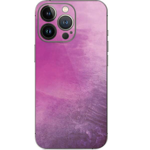 Purple Space Marble iPhone 13 Pro Skin