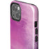 Purple Space Marble iPhone 15 Plus Impact Case