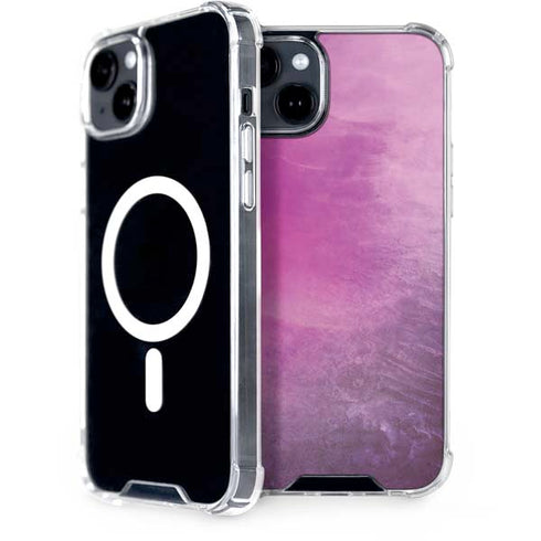 Purple Space Marble iPhone 15 MagSafe Case