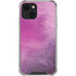 Purple Space Marble iPhone 14 Plus Clear Case