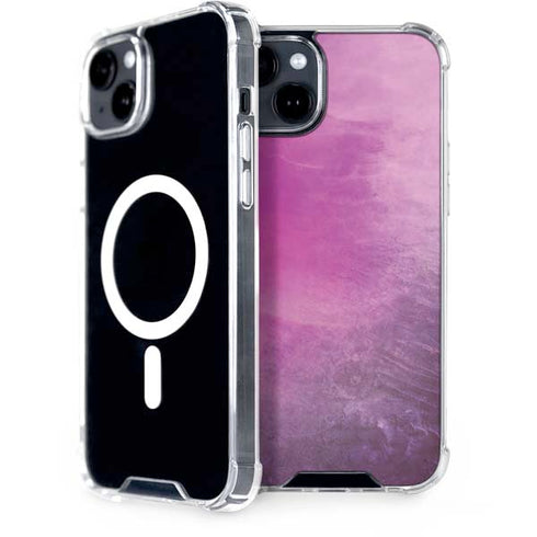 Purple Space Marble iPhone 14 Plus MagSafe Case