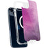 Purple Space Marble iPhone 14 Plus MagSafe Case