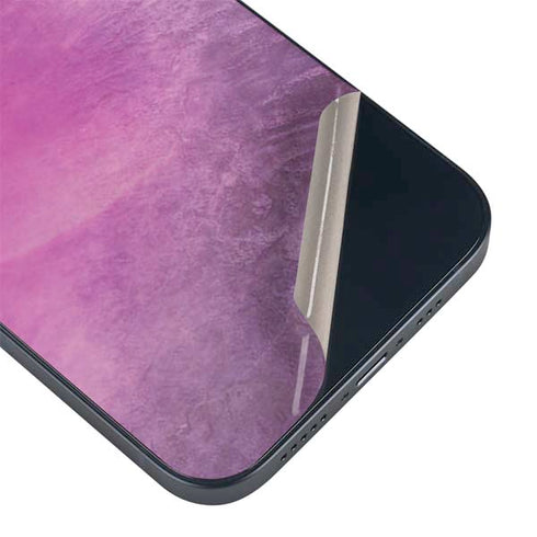 Purple Space Marble iPhone 14 Plus Skin
