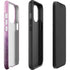 Purple Space Marble iPhone 14 Pro Impact Case