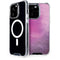 Purple Space Marble iPhone 15 Pro MagSafe Case