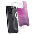 Purple Space Marble iPhone 15 Pro MagSafe Case