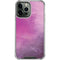 Purple Space Marble iPhone 14 Pro Max Clear Case