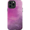 Purple Space Marble iPhone 14 Pro Max Impact Case