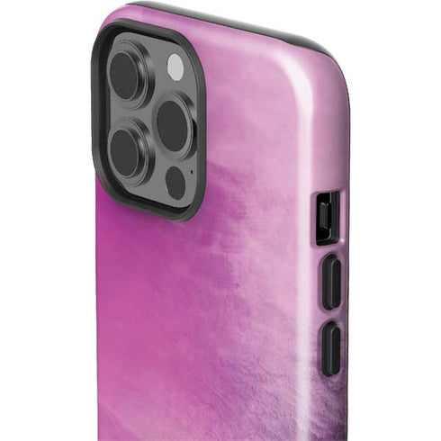 Purple Space Marble iPhone 15 Pro Max Impact Case