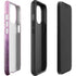Purple Space Marble iPhone 14 Pro Max Impact Case