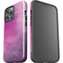 Purple Space Marble iPhone 15 Pro Max Impact Case