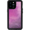 Purple Space Marble iPhone 14 Pro Max Waterproof Case