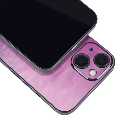 Purple Space Marble iPhone 14 Skin