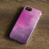 Purple Space Marble iPhone 7 Pro Case