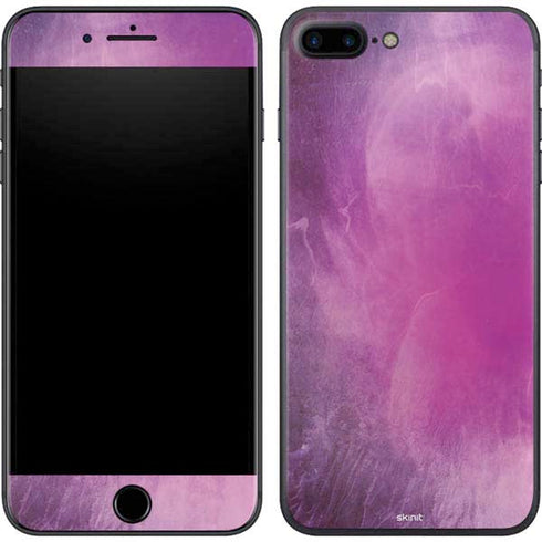 Purple Space Marble iPhone 8 Plus Skin