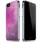 Purple Space Marble iPhone SE (2nd & 3rd Gen) Clear Case