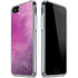 Purple Space Marble iPhone SE (2nd & 3rd Gen) Clear Case