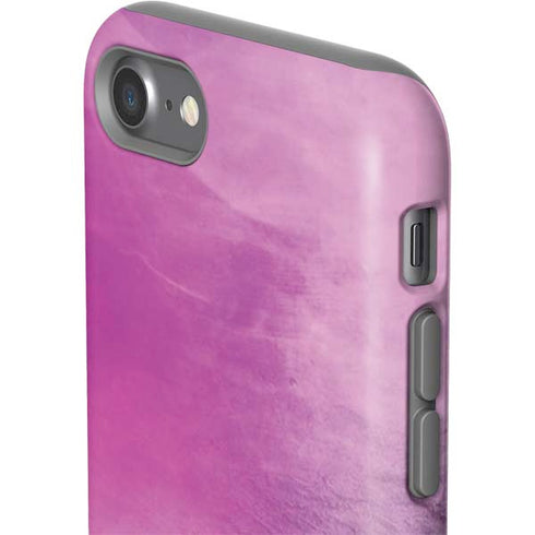 Purple Space Marble iPhone SE (2nd & 3rd Gen) Pro Case