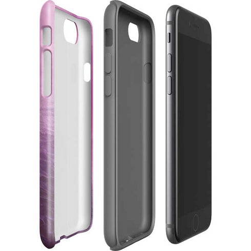 Purple Space Marble iPhone SE (2nd & 3rd Gen) Pro Case