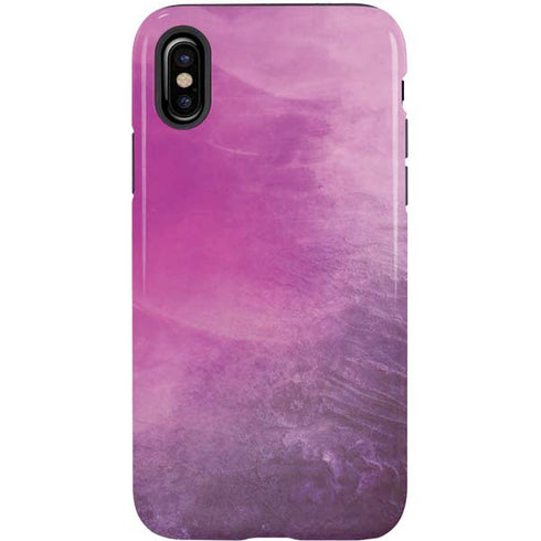 Purple Space Marble iPhone X Pro Case