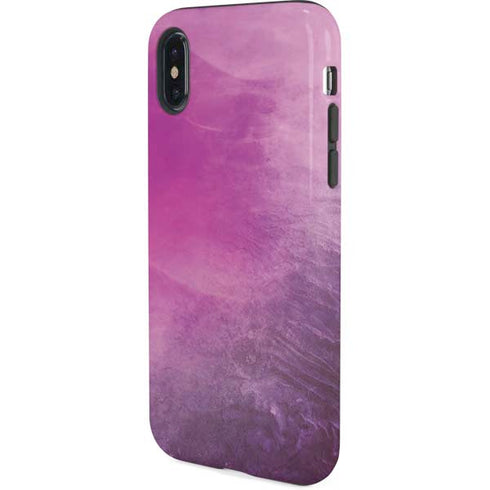 Purple Space Marble iPhone X Pro Case