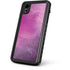 Purple Space Marble iPhone XR Waterproof Case
