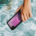 Purple Space Marble iPhone XR Waterproof Case