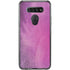 Purple Space Marble LG K51/Q51 Clear Case