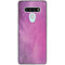 Purple Space Marble LG Stylo 6 Clear Case
