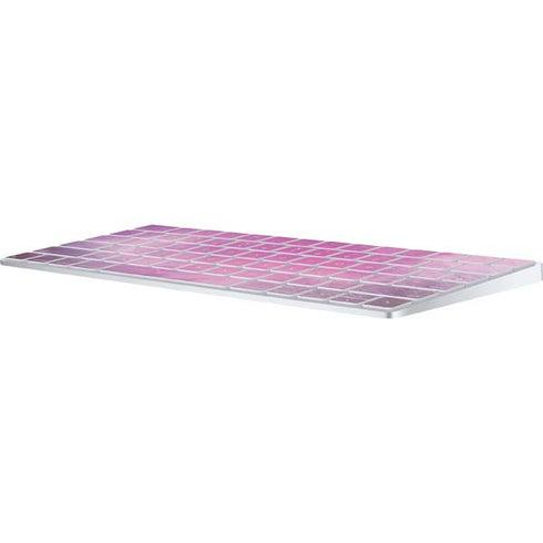 Purple Space Marble Magic Keyboard Skin