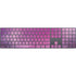 Purple Space Marble Magic Keyboard with Numeric Keypad Skin