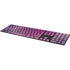 Purple Space Marble Magic Keyboard with Numeric Keypad Skin