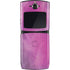 Purple Space Marble Motorola RAZR Skin